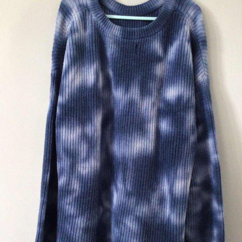 Justice Girls Blue Ombré Sweater knit size 18/20